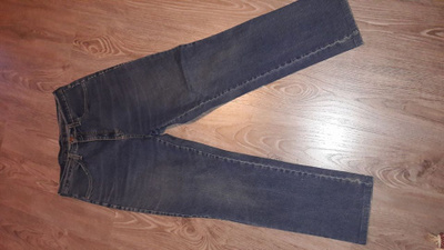Housut : Basic farkut koko 34/32 (ks mitat)