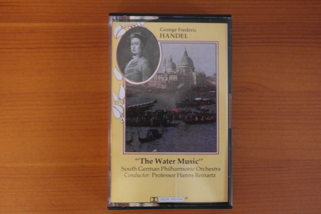 George Frederic Handel:The Water music C-kasetti.