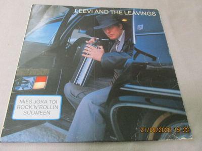 Leevi And The Leavings Mies Joka Tou Rocknrollin Suomeen LP