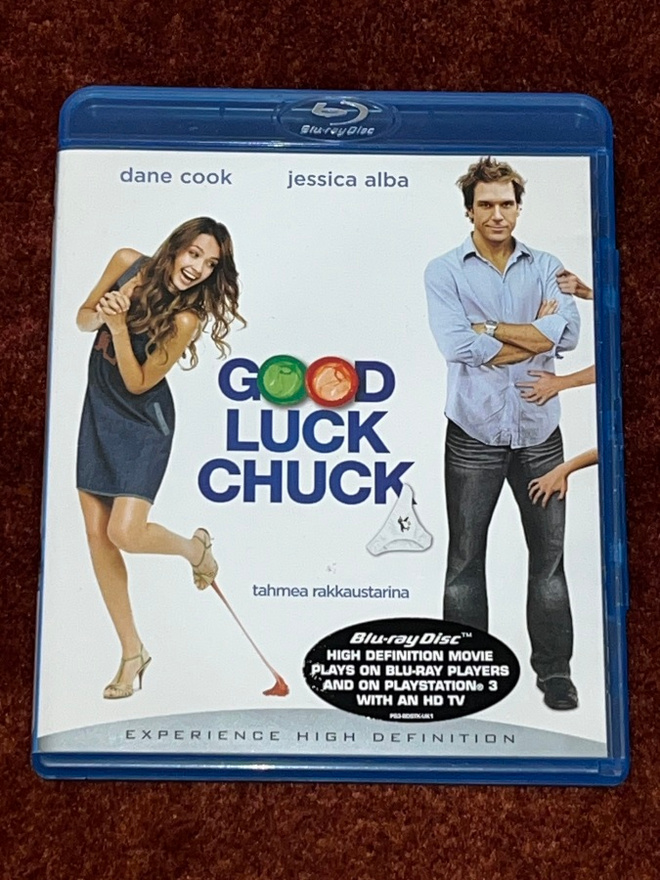 GOOD LUCK CHUCK - BLU-RAY - jessica alba