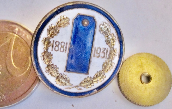 VANHA Ruuvimerkki Suomen Sotaväki 1881-1931