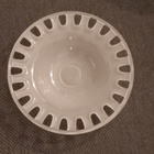 Suuri huurrelasi kulho 43 cm - pikkukuva 3