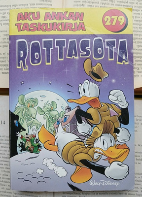Aku Ankan taskukirja 279: Rottasota
