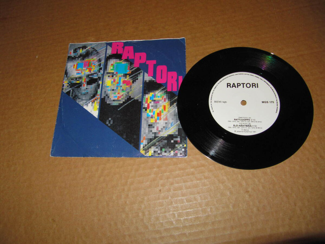 Raptori 7"  Rattijuoppo/Älä(Näkymää) Ps v.1991