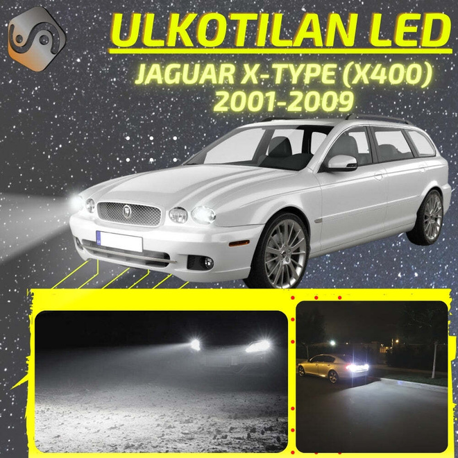 X-TYPE (X400) 2001-2009 Ulkoiset LED -valot