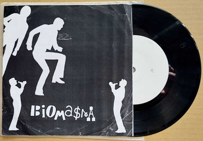 BIOMASSA: Biomassa – 3:n biisin 7” EP 1990 + KK -omakustanne