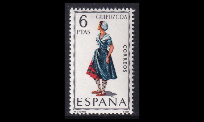 Espanja 1781 ** Kansanpukuja Guipuzcoa (1968)