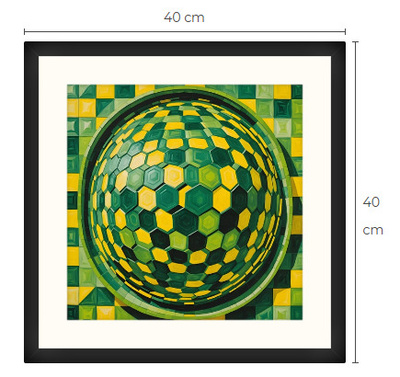 Uusi uniikki abstrakti art print taulu 40 cm x 40 cm