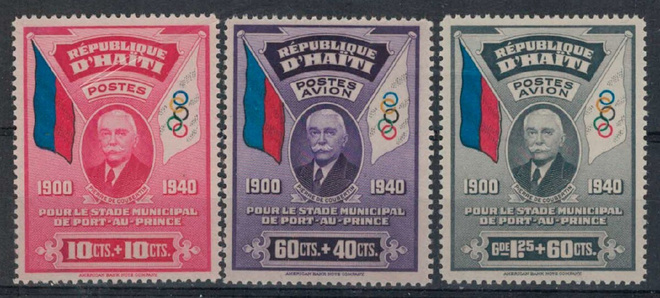 Olympia - 1940 Haiti Mi 279-81 ++