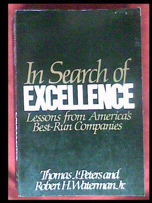 In Search of Excellence Lessons from USA Best-run companies