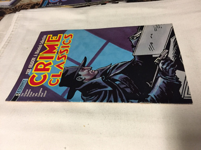 ETERNITY COMICS CRIME CLASSICS 5/1989 HYVÄ