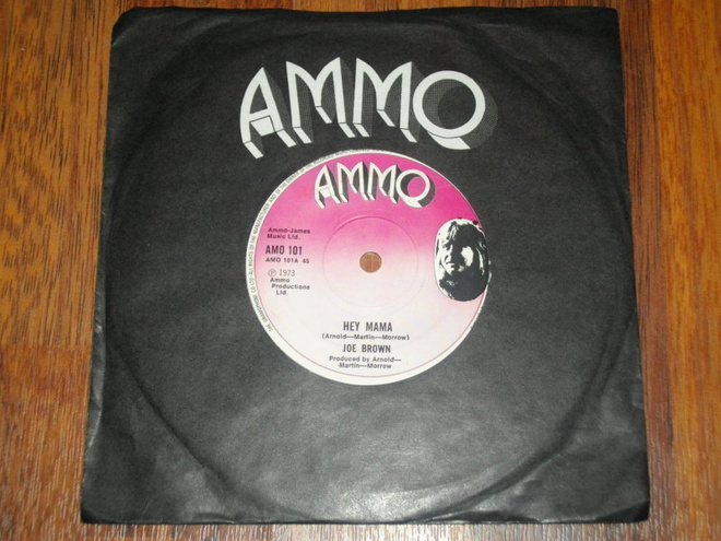 7" JOE BROWN - Hey Mama - single 1973 pop rock EX