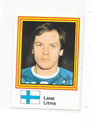 1983 SWE Semic MM-Tarra #35 Lasse Litma , Suomi & Tappara