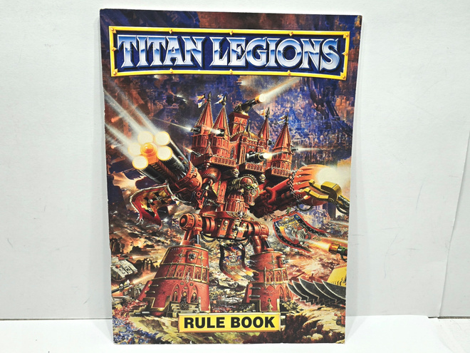 Epic 40K - Titan Legions Rulebook (1994)