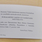VANHA Kutsukortti Suomen Puolan Lippu 1951 - pikkukuva 2