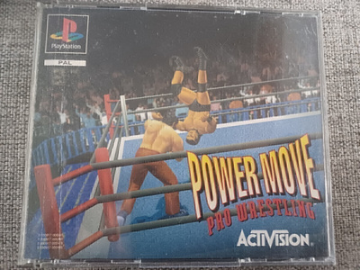 PS1 - Power Move Pro Wrestling ( CIB )