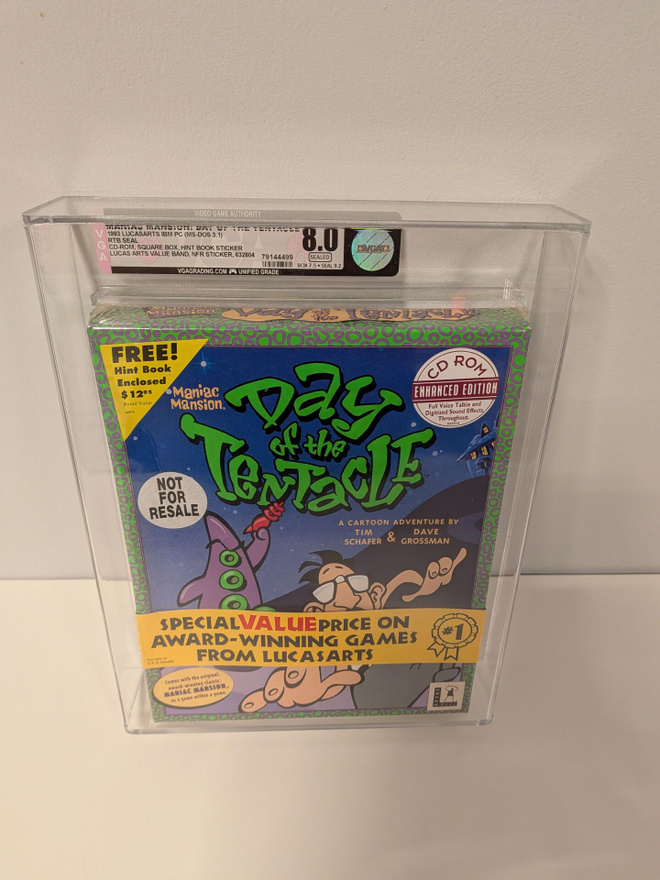 Day of the Tentacle PC USA LucasArts NIB BIGBOX BIG BOX WOW!