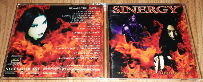 Sinergy - Beware The Heavens / To Hell And Back (cd)