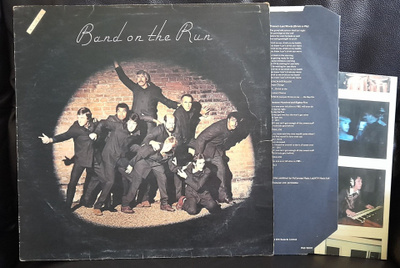 Paul McCartney & Wings - Band on the run lp