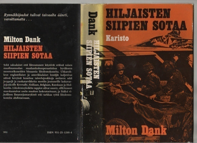 Dank: Hiljaisten siipien sotaa, Karisto 1978, 1.p., K3 +