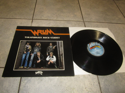 Wrum – Takapihojen Rock-Tähdet ( hienokuntoien LP )