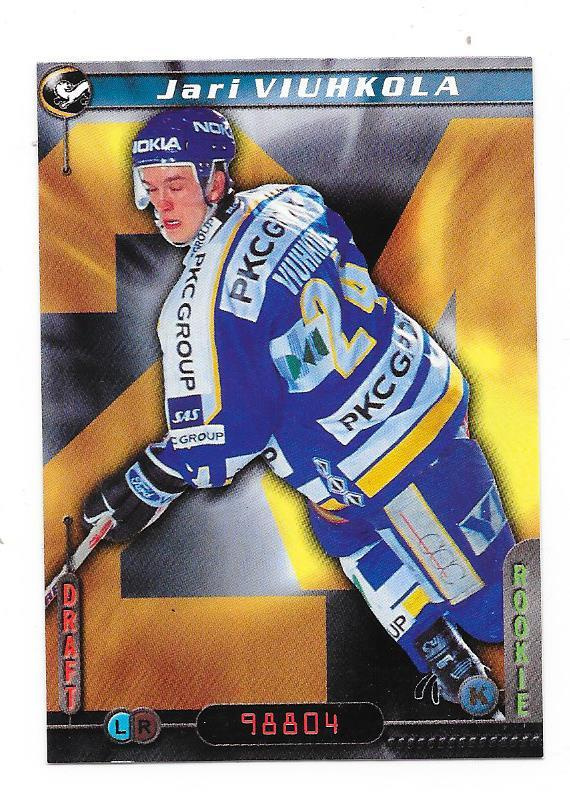 2000-01 CardSet #61 Jari Viuhkola  Kärpät