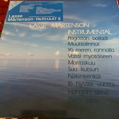 LASSE MÅRTENSON: Instrumental * Parhaat *** TUPLA- LP ***