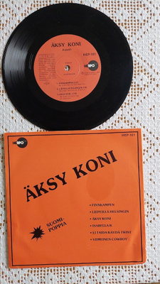 7" Äksy Koni: Finnkampen + 5 muuta