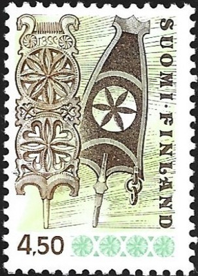 1976 Kuvam Rukinlavat 4,50 paperi yHS PORO ** LaPe 781 A c)