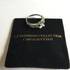 CARLO ZUCCONI - CZ DIAMOND COLLECTION RING. - pikkukuva 1
