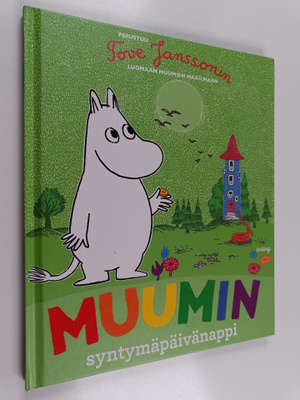 Muumin syntymäpäivänappi