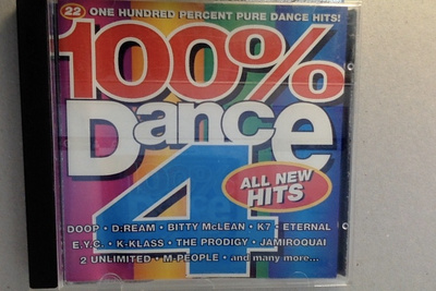 100 %  DANCE  4   :::   CD  COMPILATION   :::   1994  !!