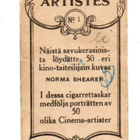 Filmitaiteilijoita savukerasioista n:o 1 NORMA SHEARER - pikkukuva 2