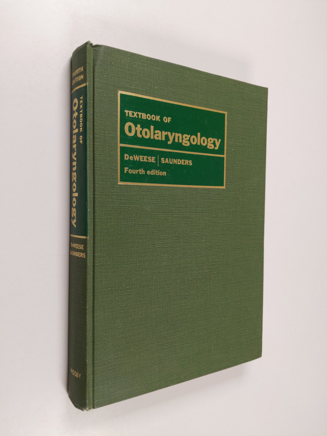 David D. DeWeese : Textbook of otolaryngology