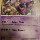 Drapion #54 Pokemon BREAKpoint RARE Pokemon TCG card - pikkukuva 1