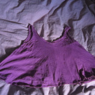 Toppi XS / S GinaTricot purppuranvärinen - pikkukuva 2
