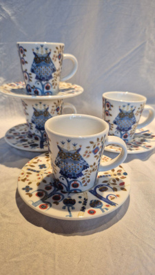 Iittala Taika Espresso kupit 4kpl