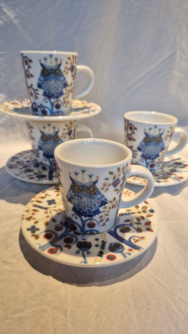 Iittala Taika Espresso kupit 4kpl