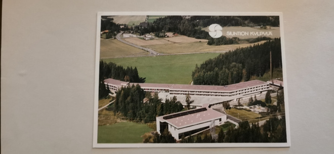 SIUNTION Kylpylä, Siuntio, kulkenut postikortti
