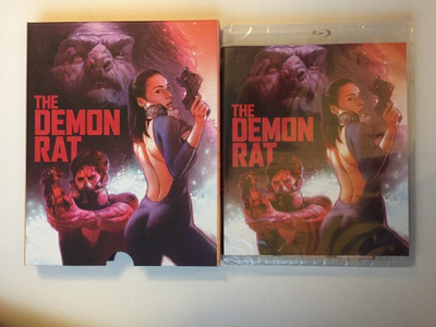 The Demon Rat (Blu-ray) Vinegar Syndrome (1992 Slipcase UUSI