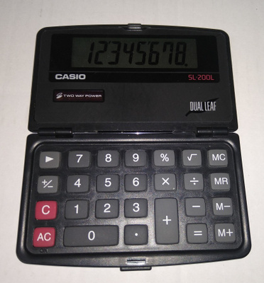 LASKIN CASIO SL-200L DUAL LEAF