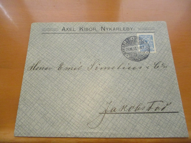 1913 Uusikaarlepyy Axel Kisor liikekuori