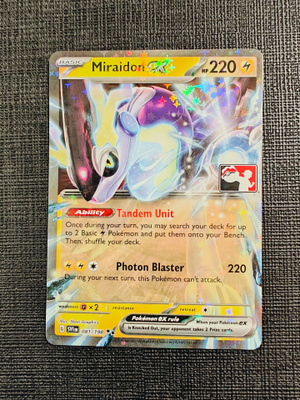 Miraidon ex Prize Pack Series 6 Ultra Rare