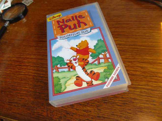 disney vhs kasetti poutapilvi puh 141503 video 1-05403