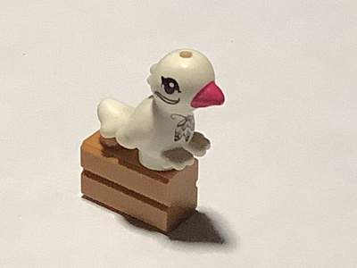 Lego Friends valkoinen vauva pupu
