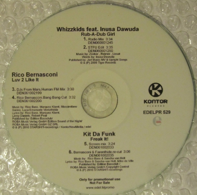 EDELPR 529 • PROMO CDr Maxi-Single