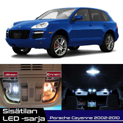 Porsche Cayenne (9PA) Sisätilan LED-sarja 24-osa