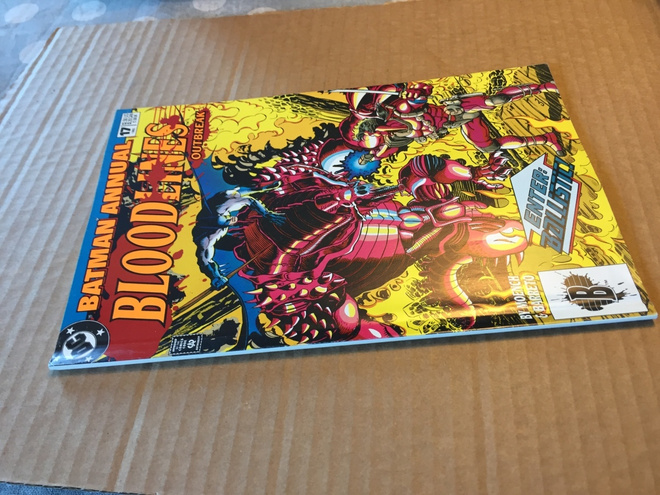 DC BATMAN ANNUAL BLOODLINES 17/1993 HYVÄ