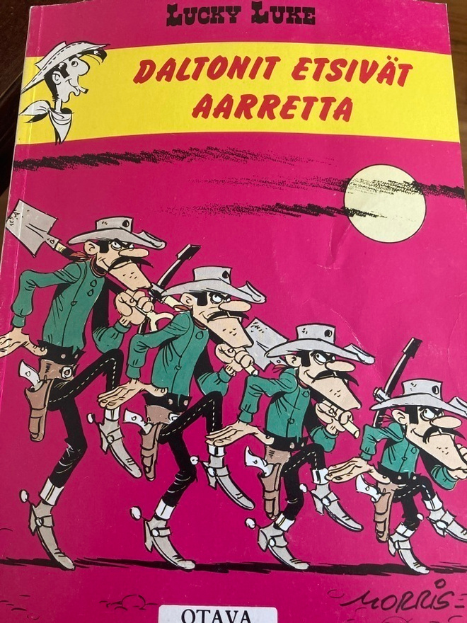 LUCKY LUKE - DALTONIT ETSIVÄT AARRETTA