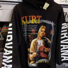 NIRVANA KURT COBAIN VERY RARE HUPPARI 90-LUVULTA KOKO L - pikkukuva 1